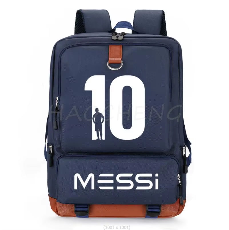 Hot Messi School Bags High Capacity Waterproof College Backpack Simple Women and Men Laptop School Bags Travel Cool Mochilas