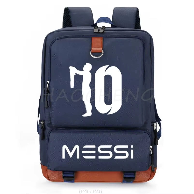 Hot Messi School Bags High Capacity Waterproof College Backpack Simple Women and Men Laptop School Bags Travel Cool Mochilas