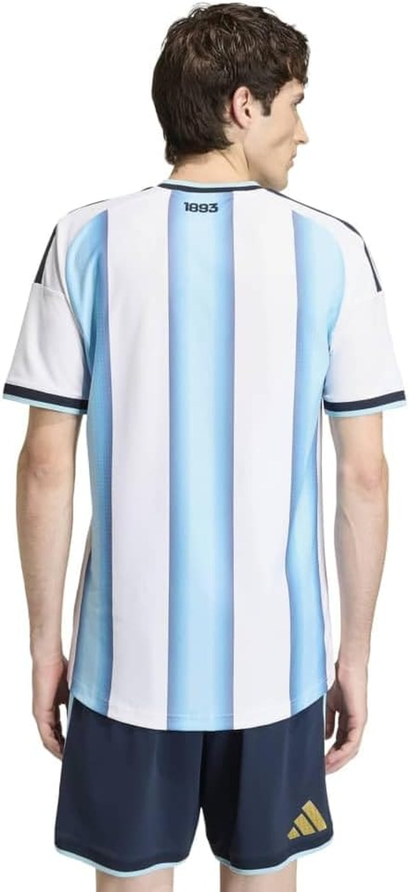 Men'S Argentina 26 Home Authentic Jersey
