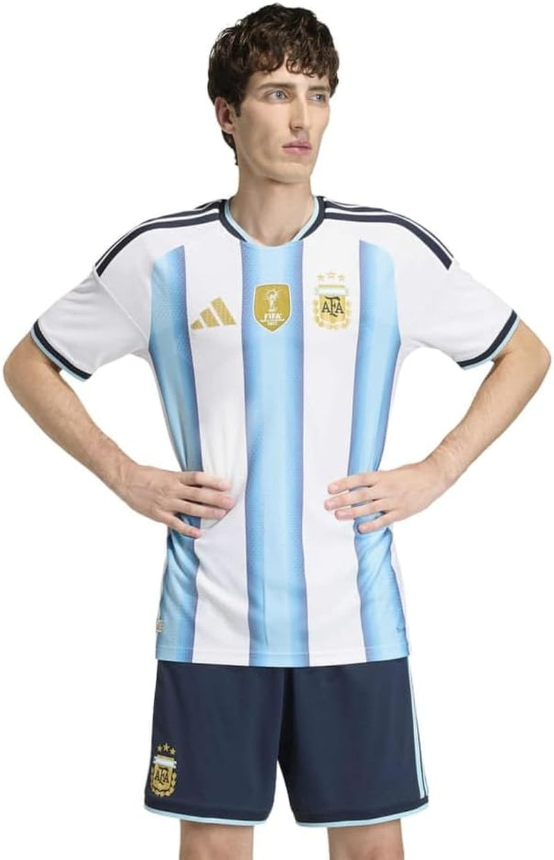 Men'S Argentina 26 Home Authentic Jersey