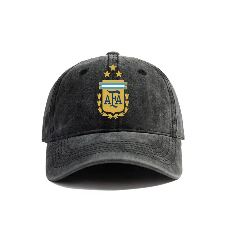 Argentina Baseball Cap Summer Distressed Dad Argentina 3 Stars Hats Men Outdoor Adjustable Cotton Caps