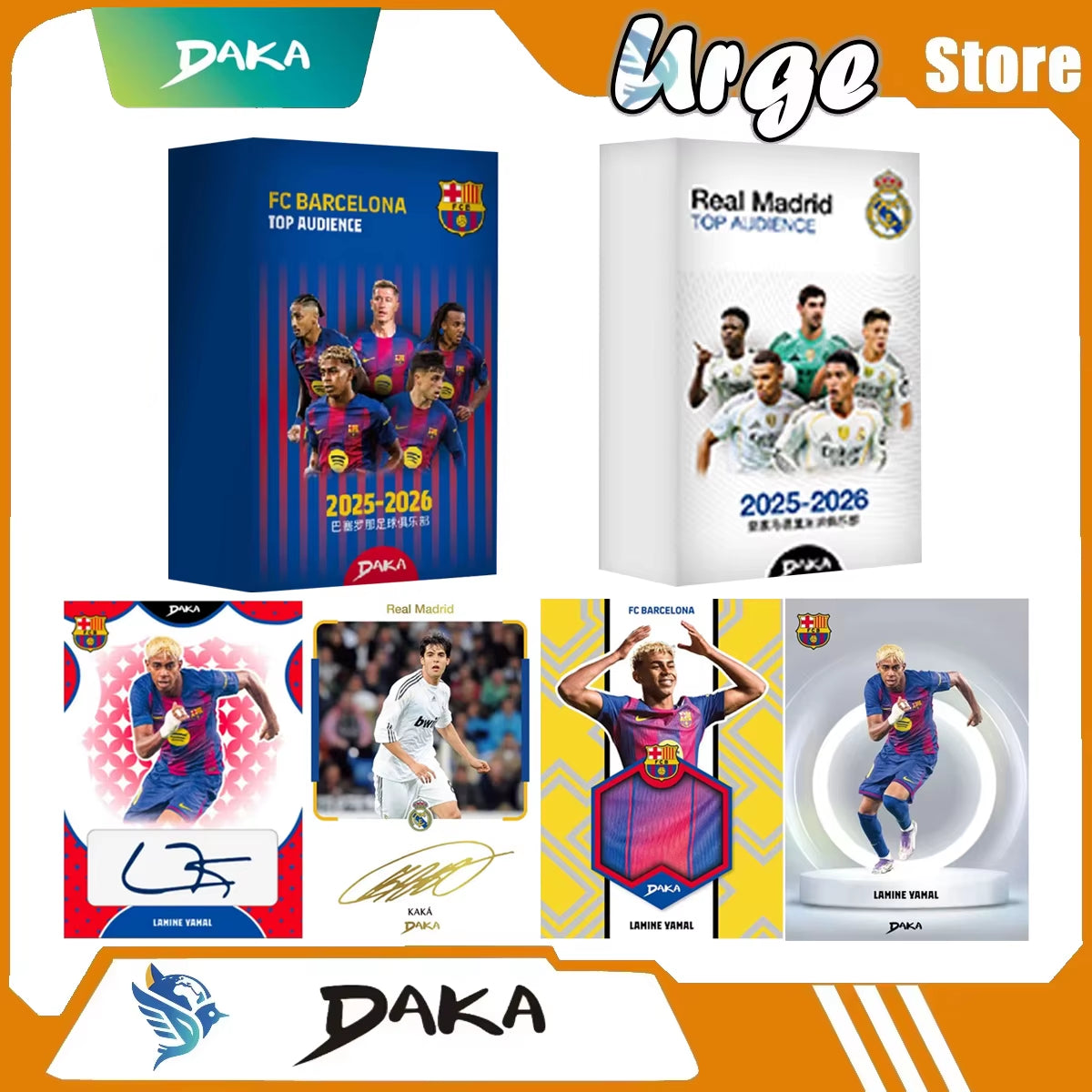 Messi Mbappe Yamal Football Collection Card 2025-2026 Real Madrid Barcelona Manchester Juventus Ale Milano Star Player Card