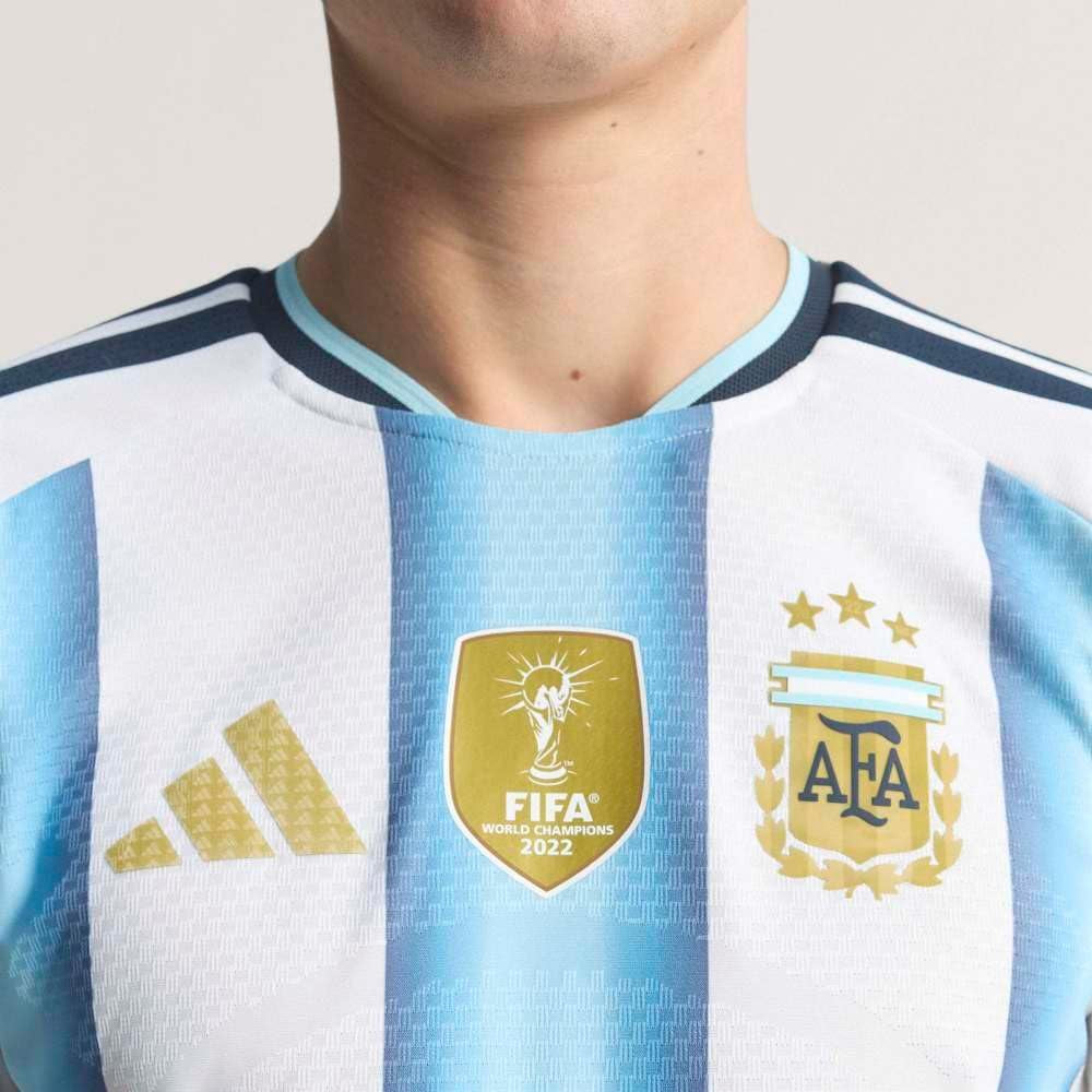 Men'S Argentina 26 Home Authentic Jersey