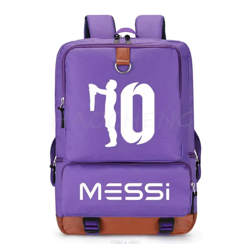 Hot Messi School Bags High Capacity Waterproof College Backpack Simple Women and Men Laptop School Bags Travel Cool Mochilas