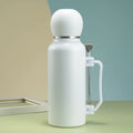 1300Ml Insulated Bottle for Yerba Mate, Double-Walled Yerba Mate Thermos W/ Detachable Cup & Bombilla Straw Combo Set - Portable