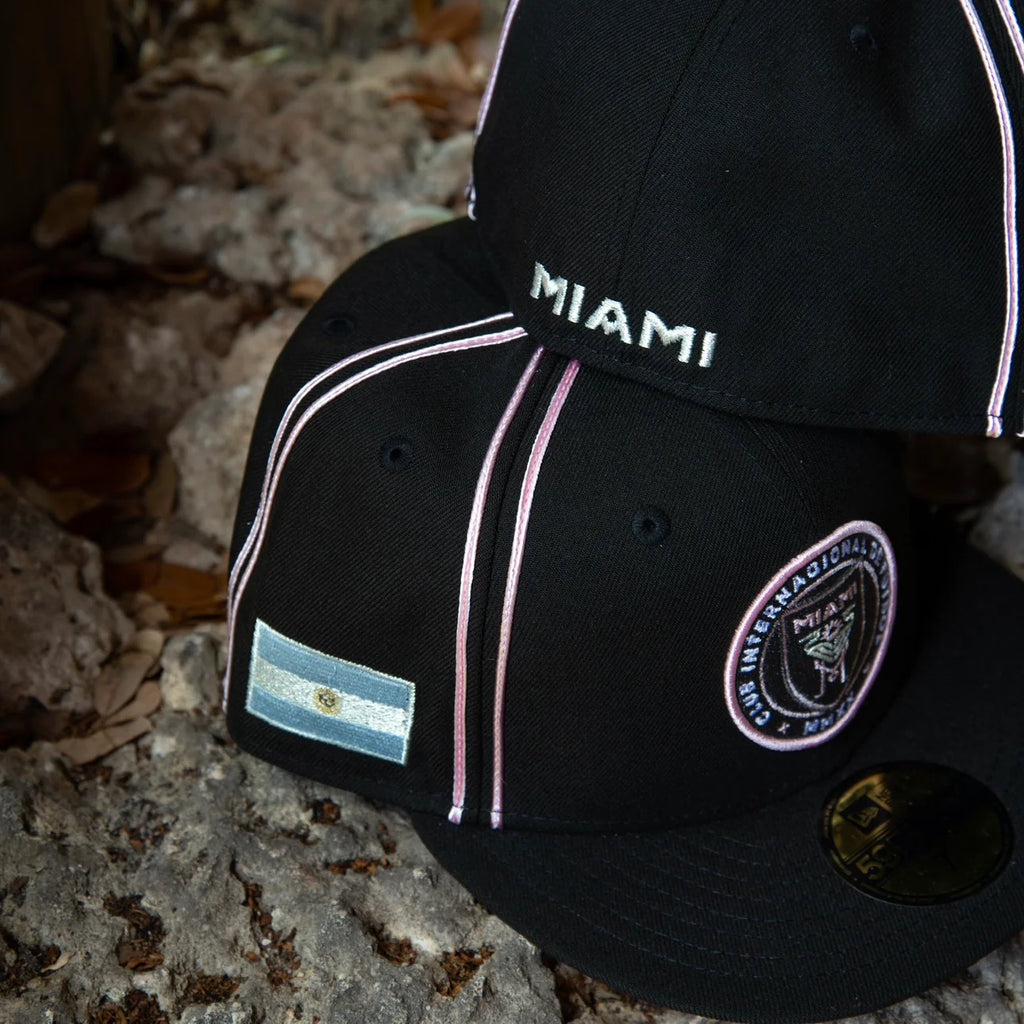 Inter Miami CF Argentina Flag Side Patch Fitted
