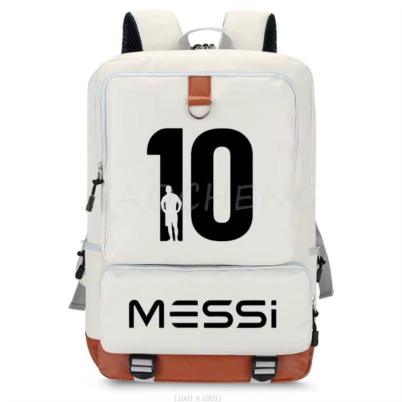Hot Messi School Bags High Capacity Waterproof College Backpack Simple Women and Men Laptop School Bags Travel Cool Mochilas