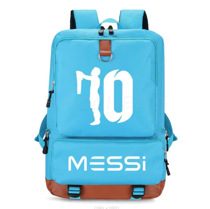 Hot Messi School Bags High Capacity Waterproof College Backpack Simple Women and Men Laptop School Bags Travel Cool Mochilas