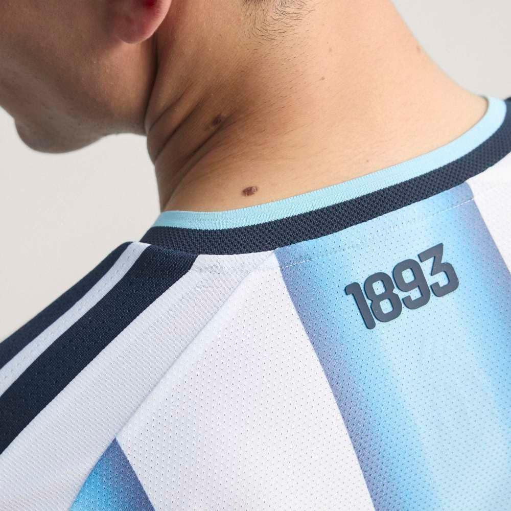 Men'S Argentina 26 Home Authentic Jersey